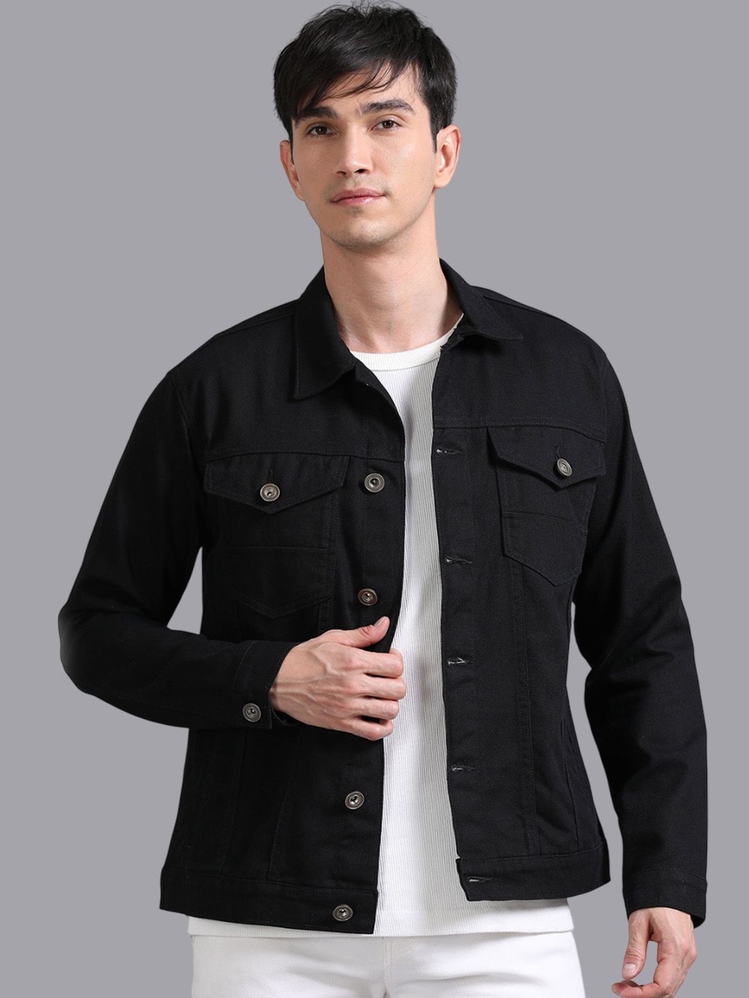 Plutus Heritage Corduroy Spread Collar Cotton Tailored Jacket