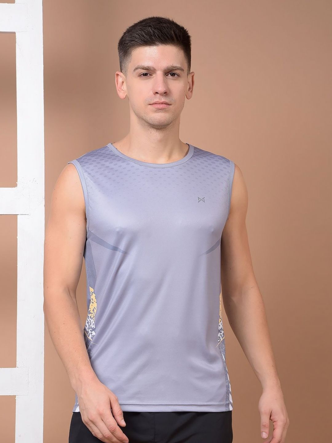 Force NXT Men Microfiber Anti Viral Anti Odour Cool Sports Muscle T-Shirt