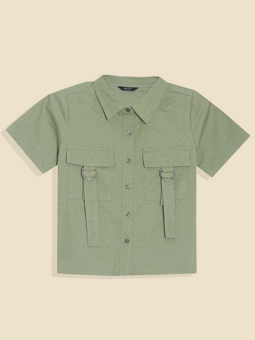 Allen Solly Junior Girls Cotton Shirt Style Top