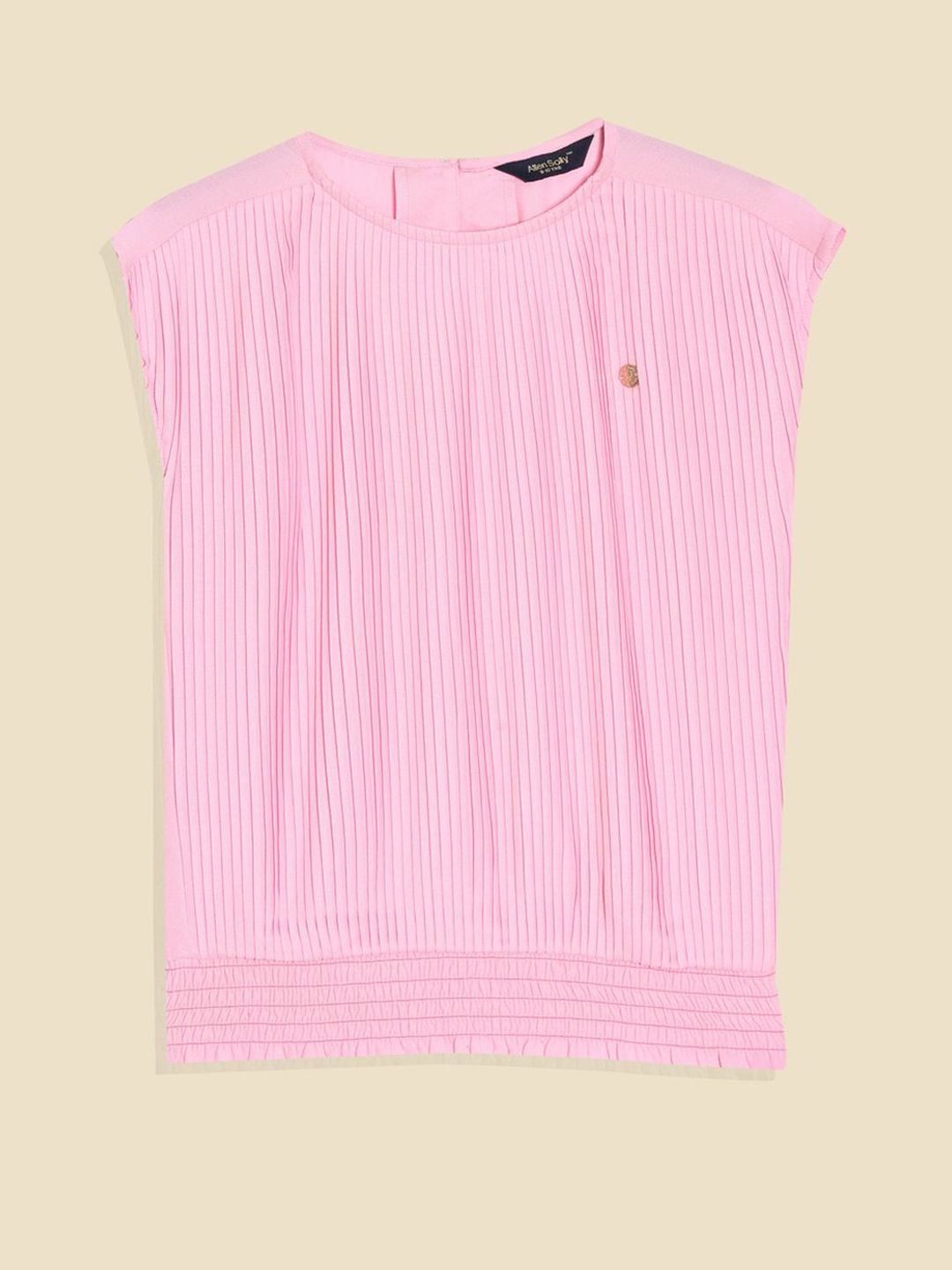 Allen Solly Junior Round Neck Sleeveless Cotton Top