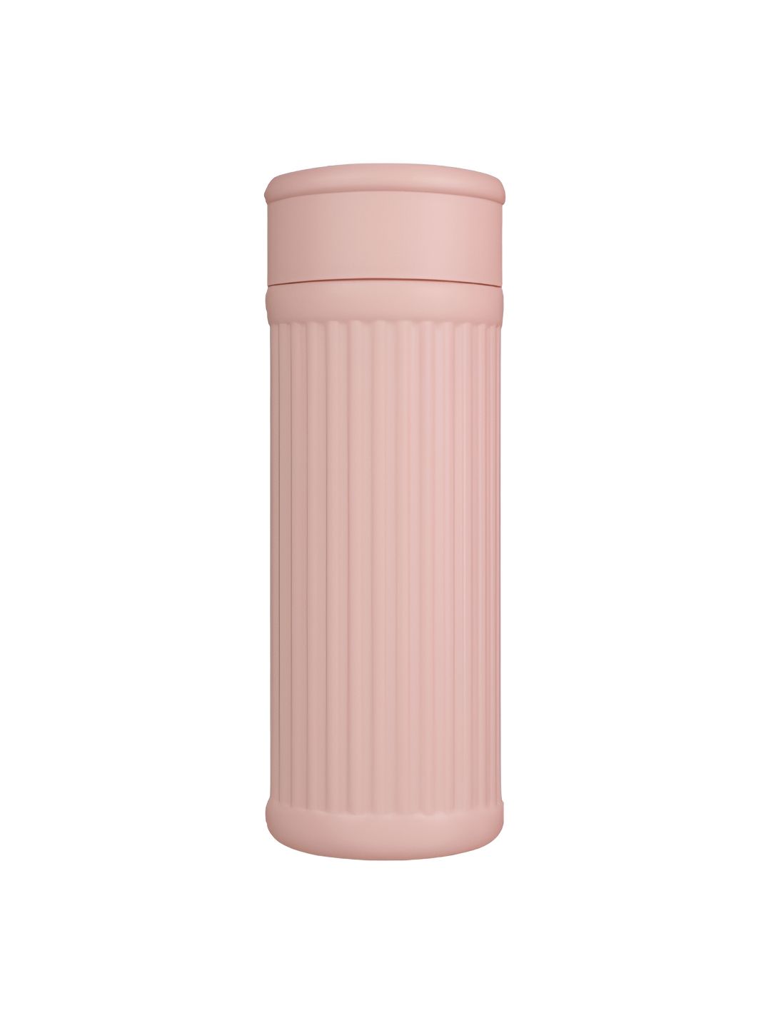 iSWEVEN Pink Stainless Steel Spill Proof Water Bottle - 420ml