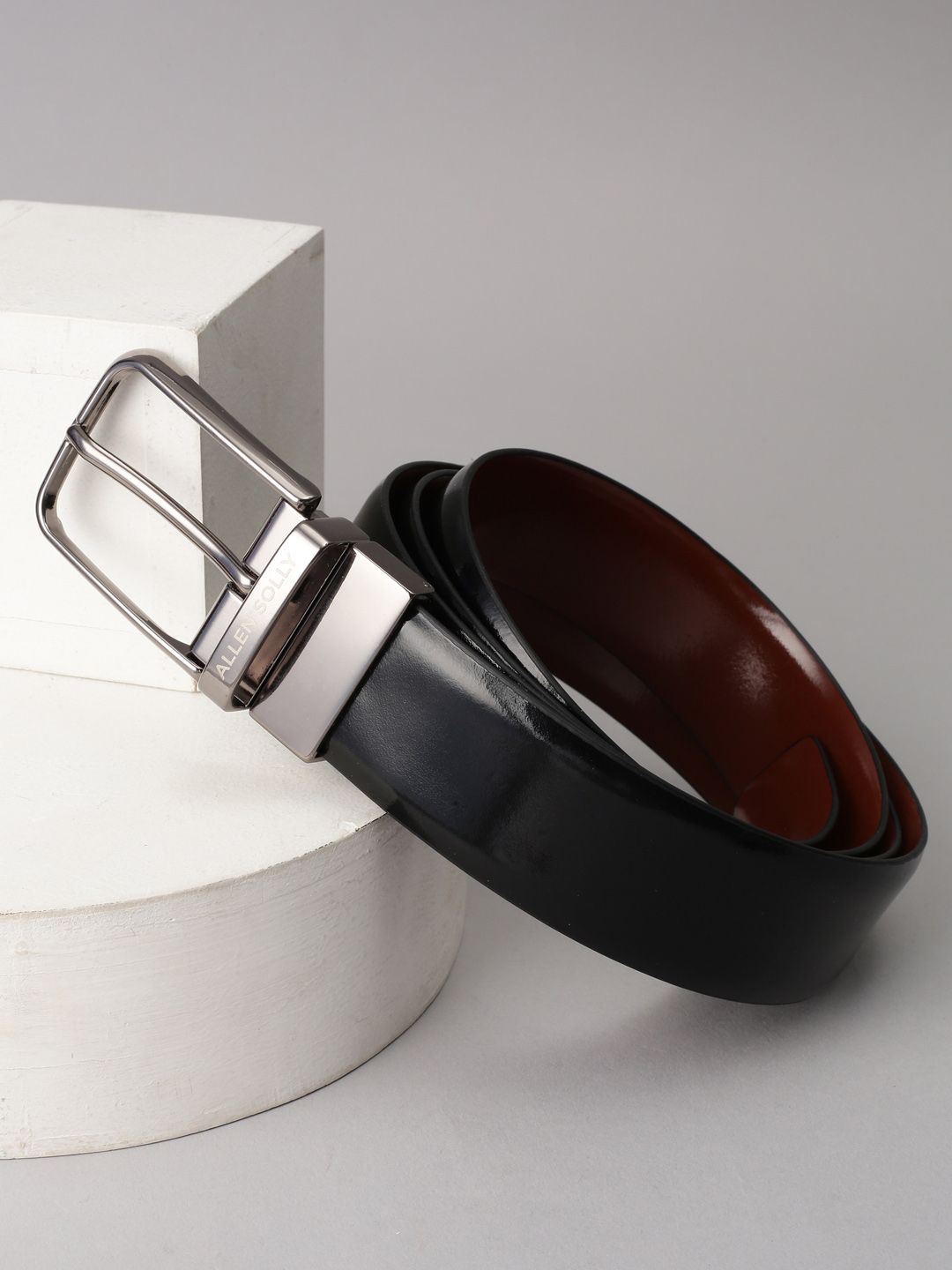 Allen Solly Men Leather Formal Belt