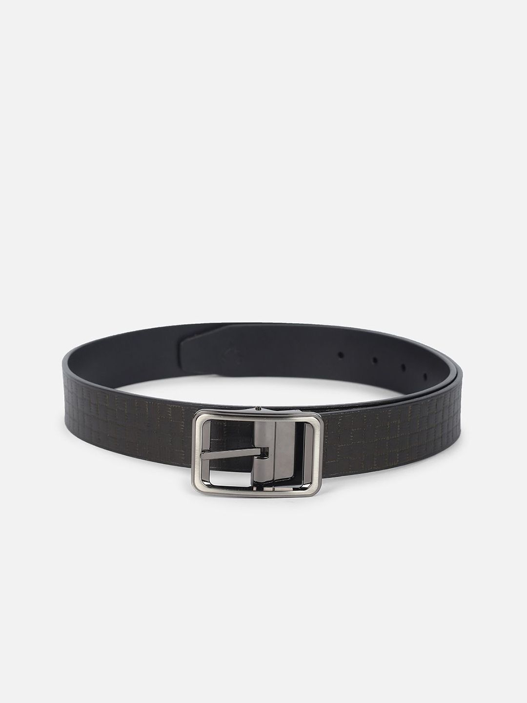 Allen Solly Men Textured Leather Formal Belt