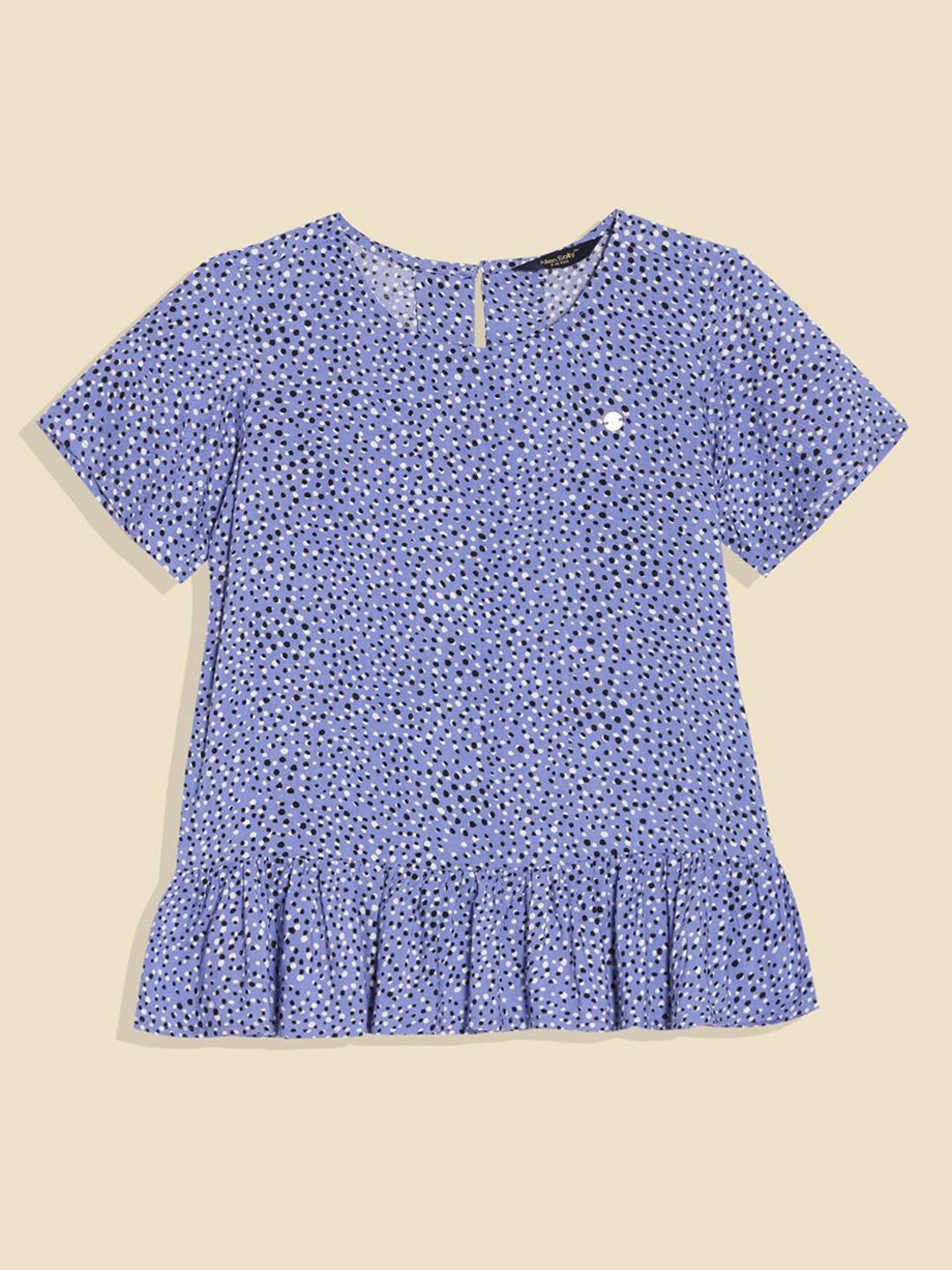Allen Solly Junior Girls Printed Pure Cotton Top