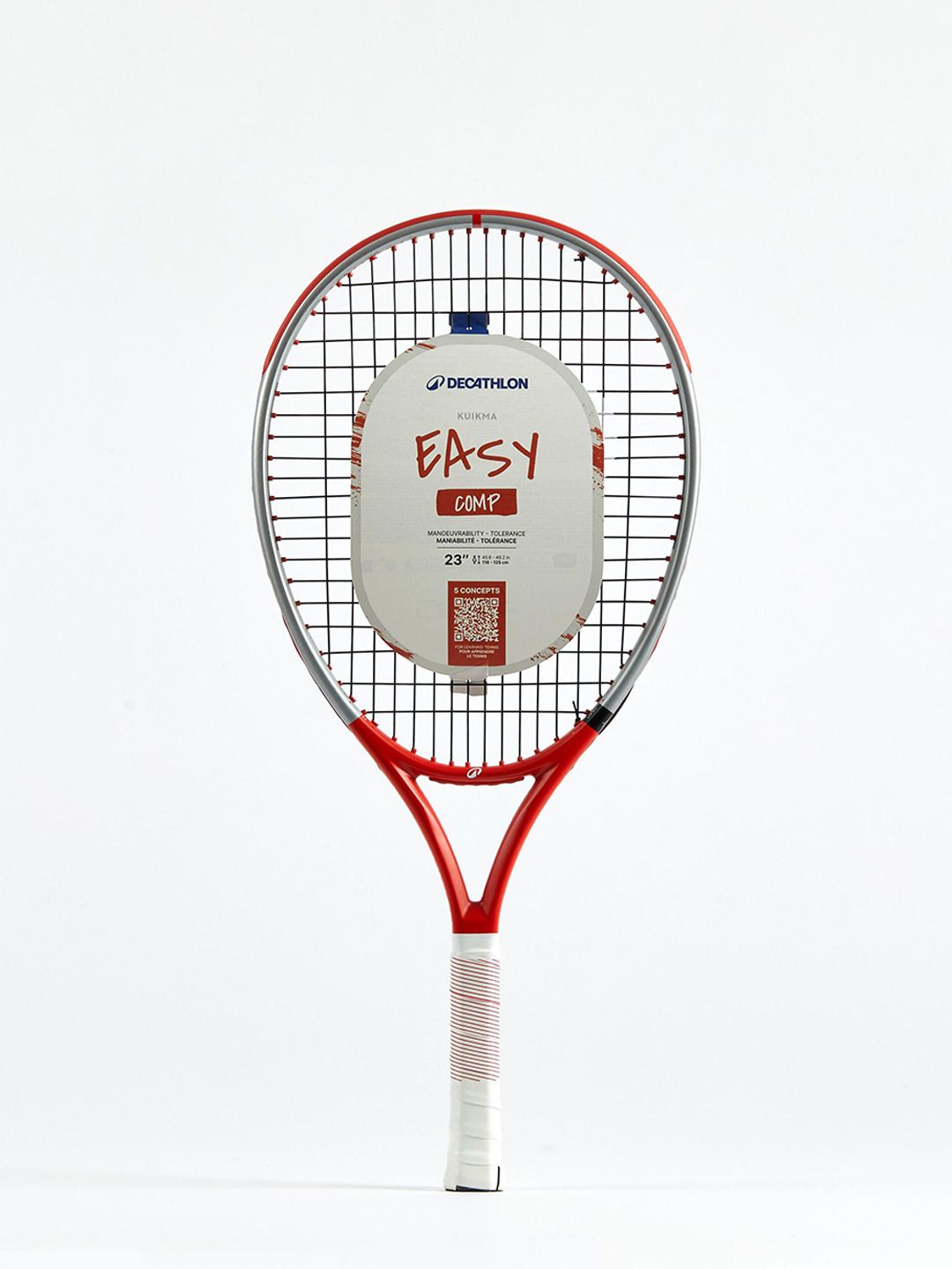 Decathlon Decathlon Kuikma - Kids Red Easy Comp 23" Forgiveness Tennis Racket