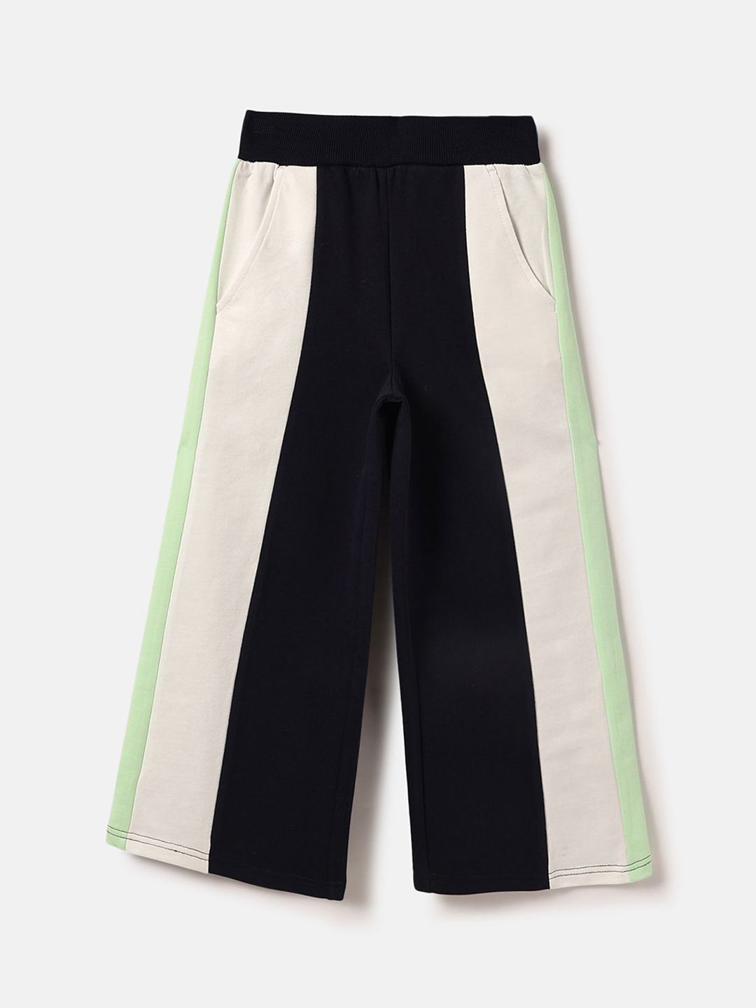 United Colors of Benetton Girls Cotton Regular Fit Trouser