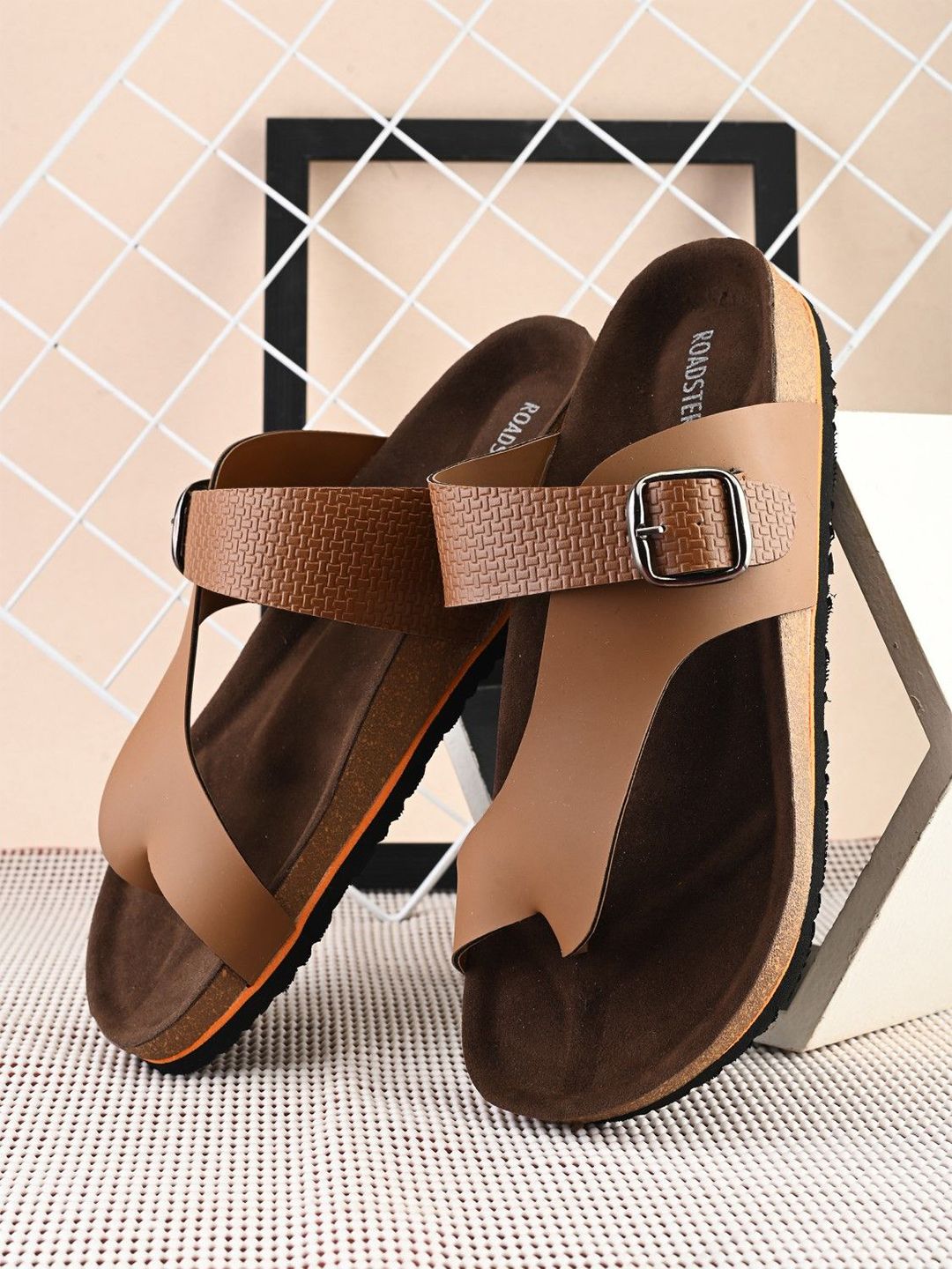 The Roadster Lifestyle Co Men Comfortable Non Slip Sandals