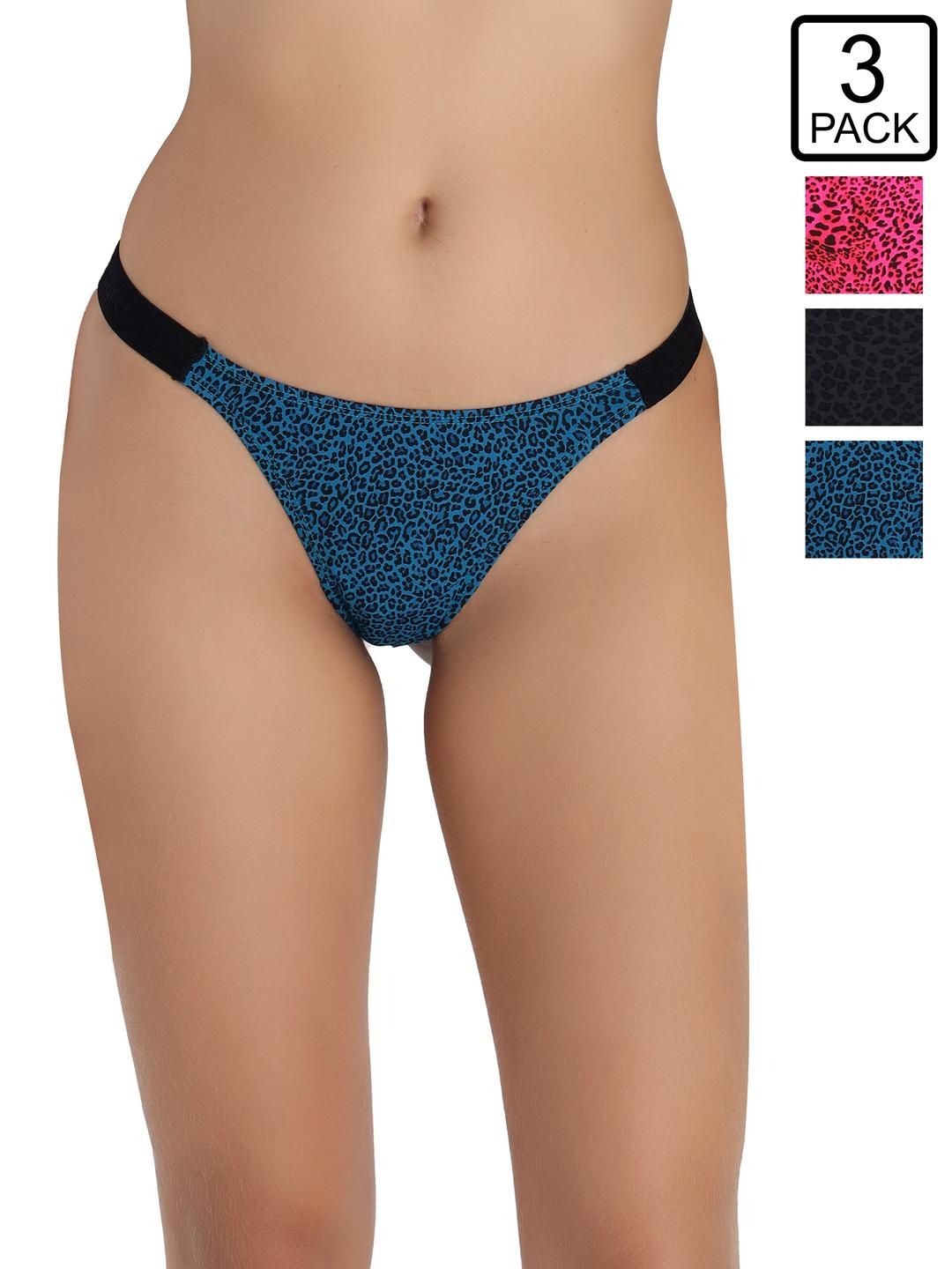 SELFCARE Thongs Nylon Briefs