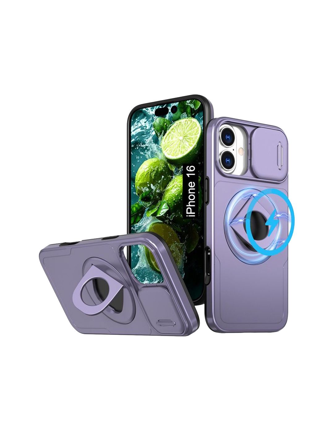 Luxury Kase iPhone 16 Back Case Mobile Accessories