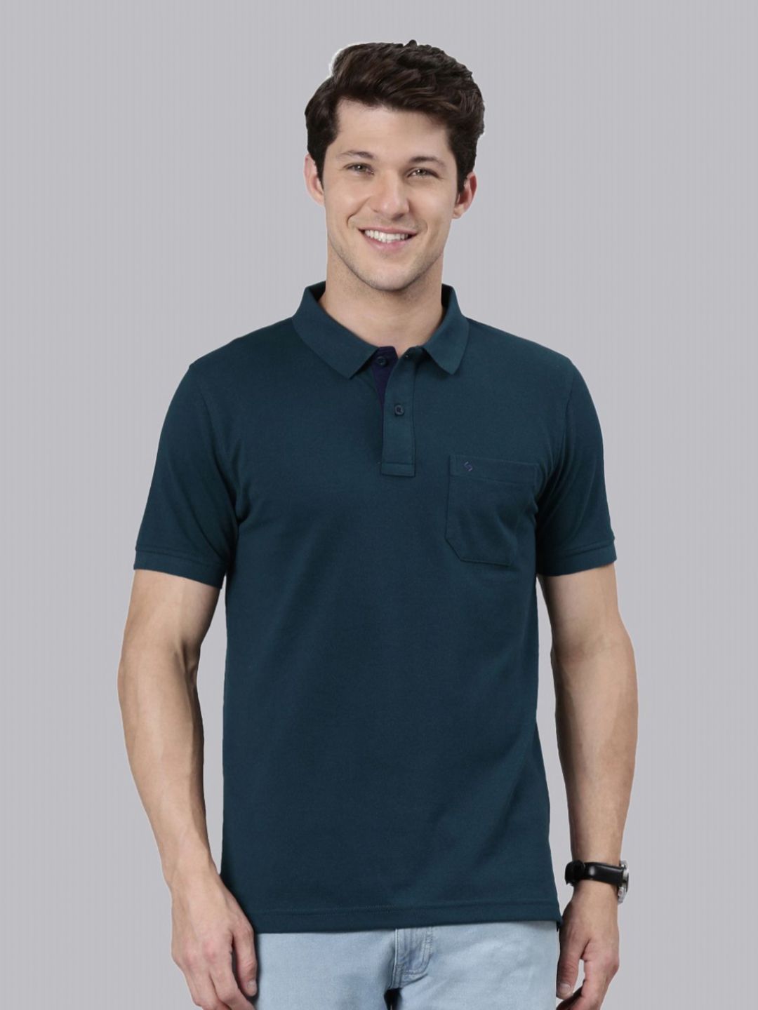 Classic Polo Polo Collar Slim Fit Cotton T-shirt