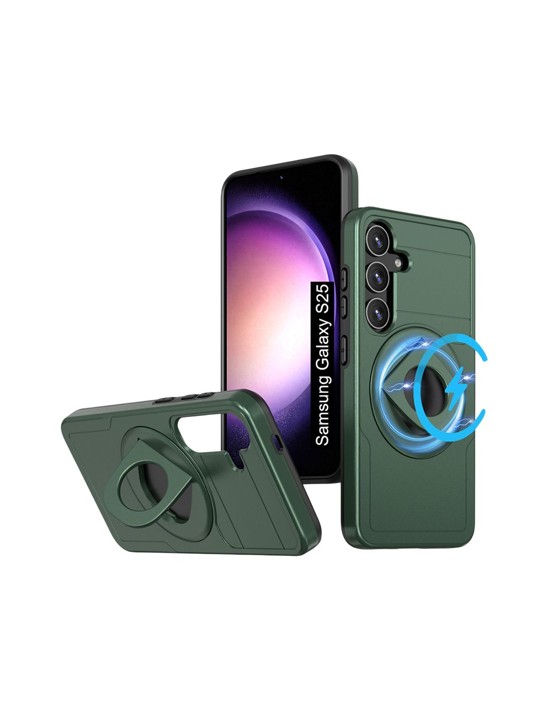 Luxury Kase Samsung Galaxy S25 5G Back Case Mobile Accessories