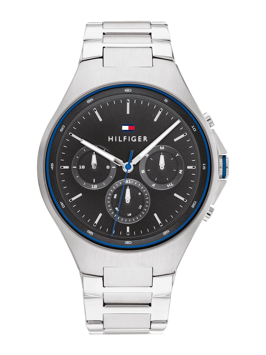 Tommy Hilfiger Tommy Hilfiger Men Round Dial & Stainless Steel Straps Analogue Watch TH1792054