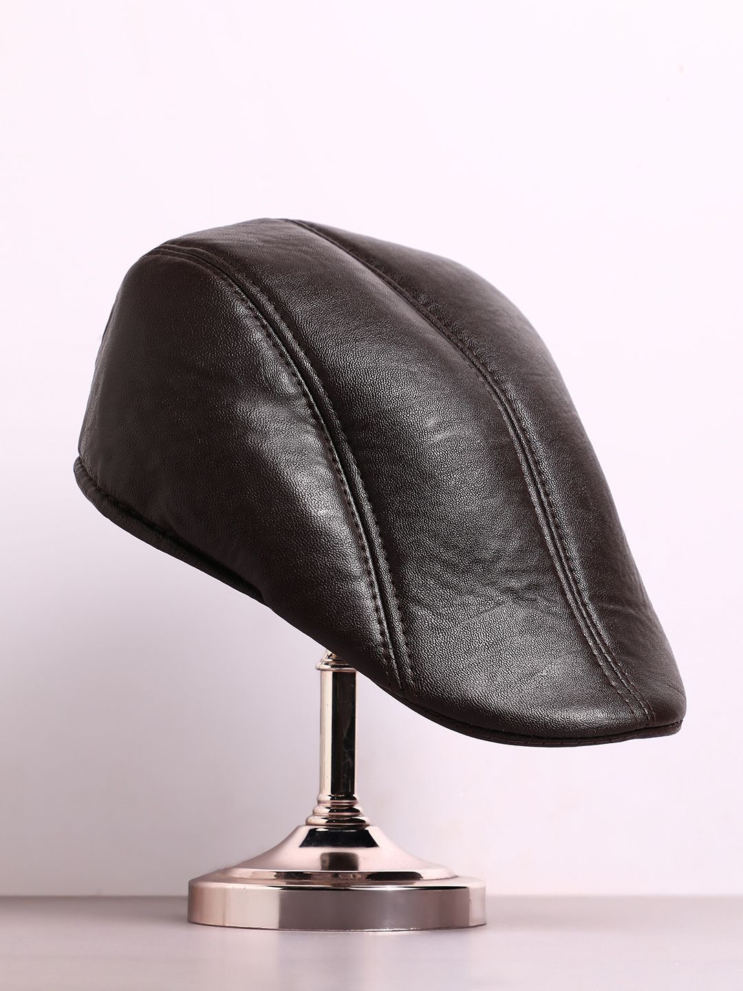 French Accent Men Puffer Driver Ascot Cap