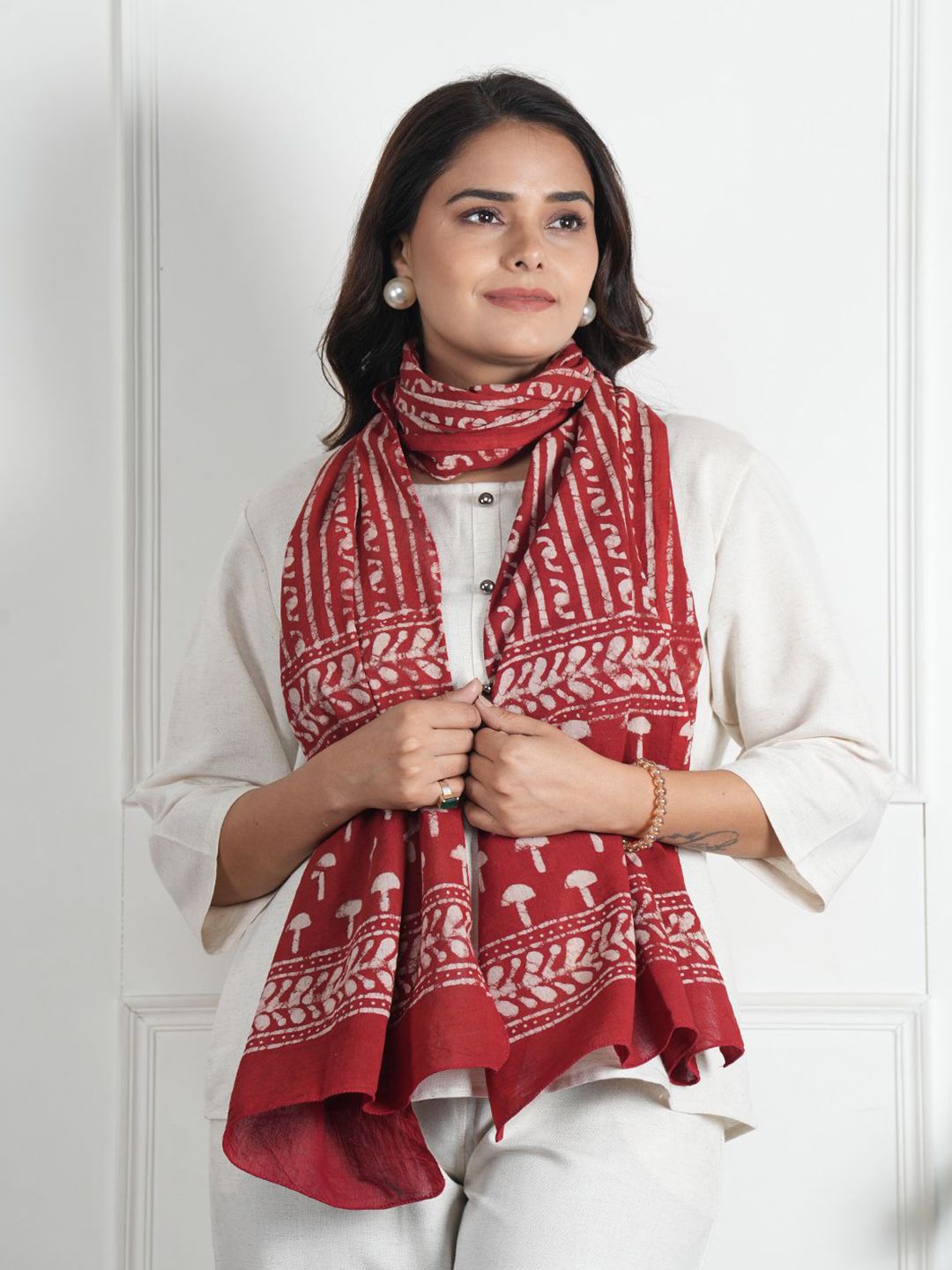 Cotton Stoles - Buy Cotton Stoles online in India