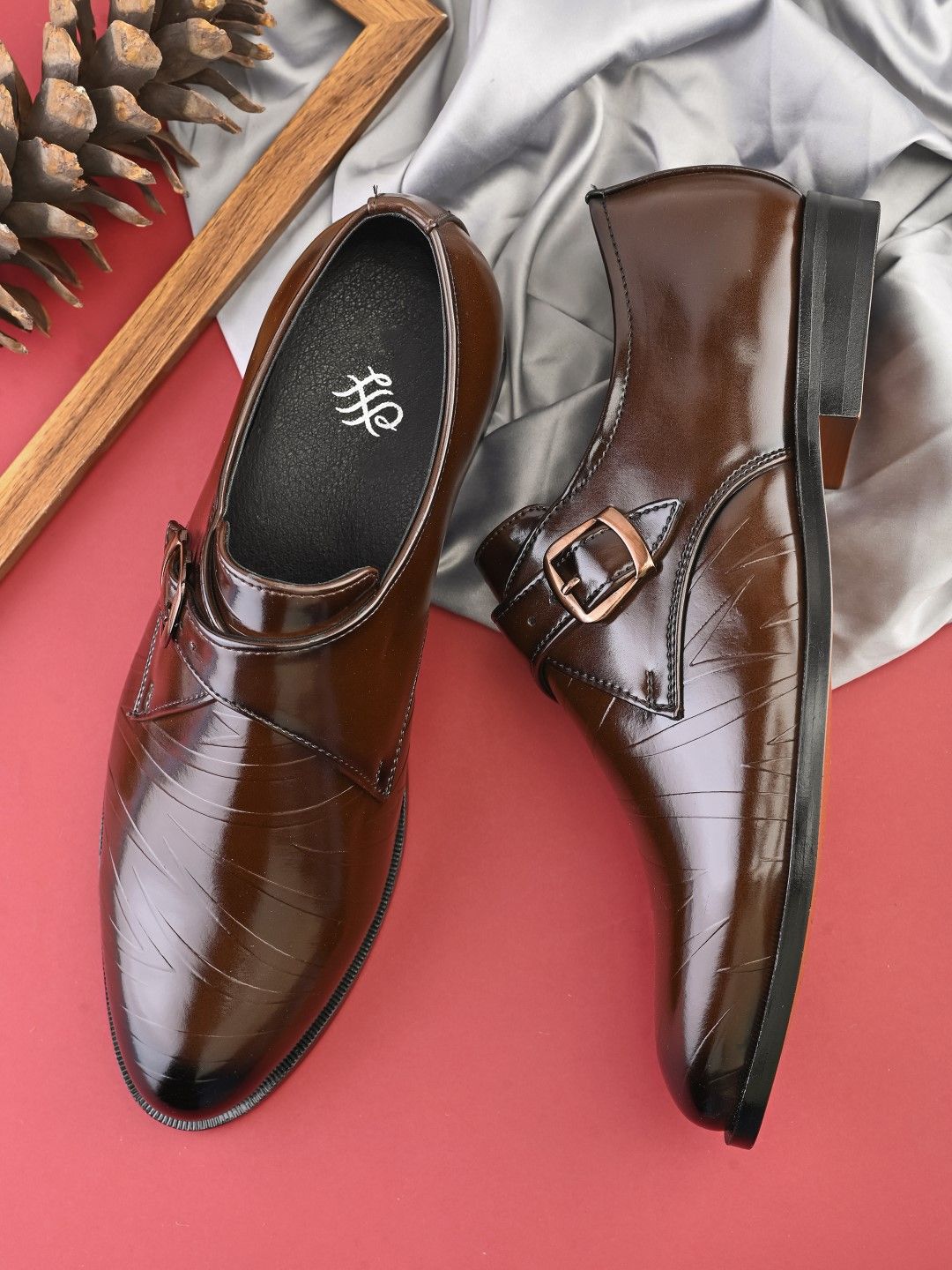House of Pataudi Men Formal Moccasins Loafers