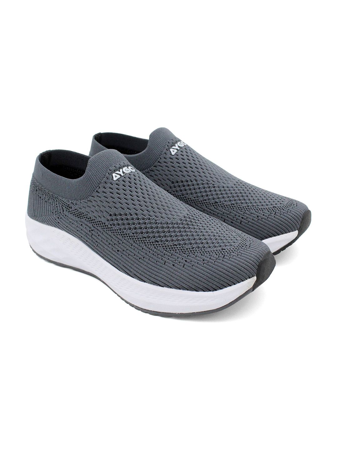 AYGO Men Mesh Walking Non-Marking Shoes