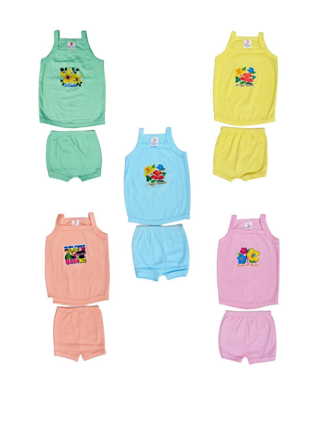 Veecap Unisex Kids Printed Top with Shorts