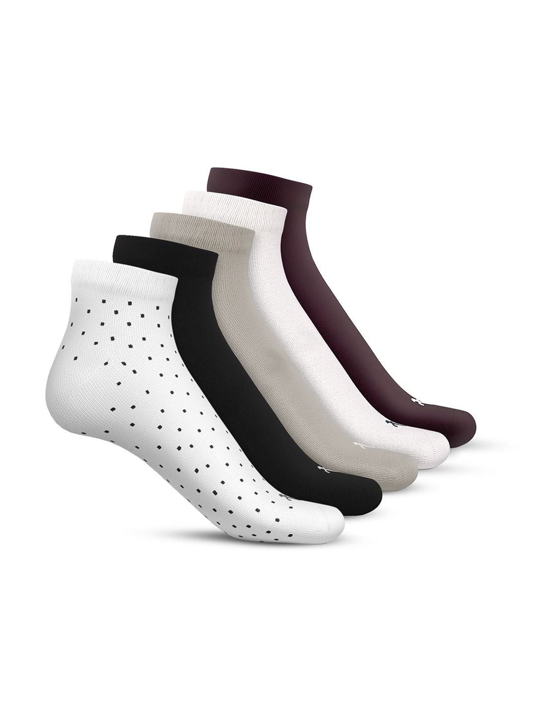 TalkingSox Pack of 5 Ankle Length Socks