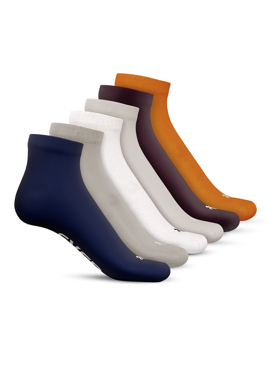 TalkingSox Men 6-Pcs Ankle-Length Socks
