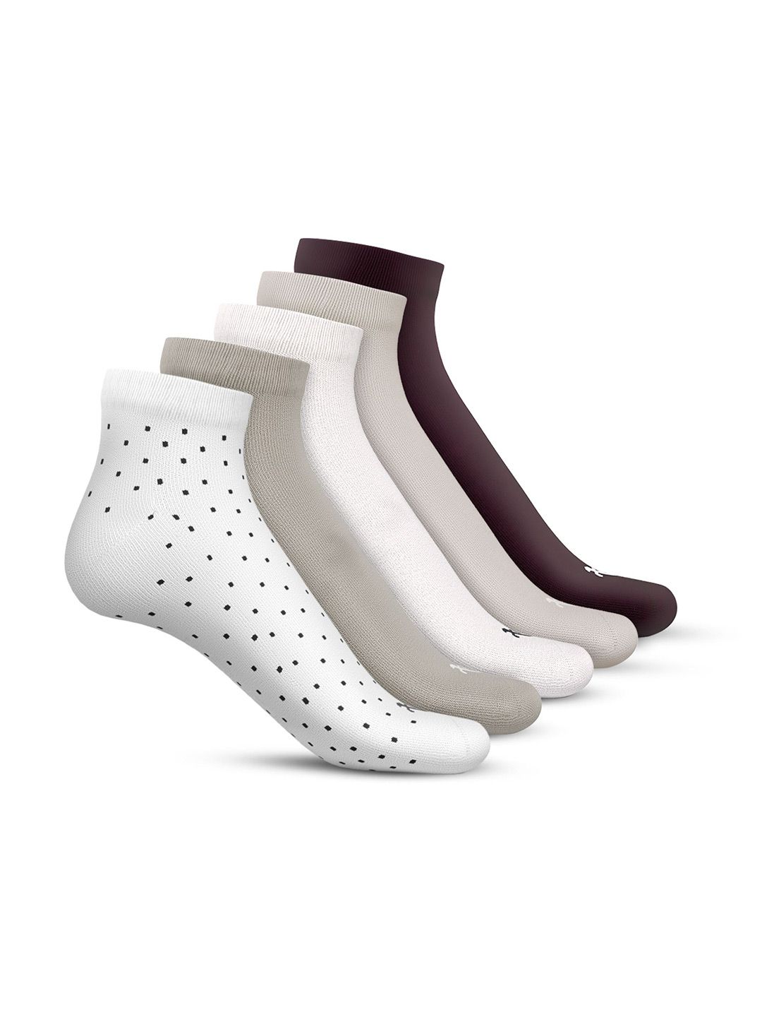 TalkingSox Unisex Pack of 5 Ankle-Length Socks
