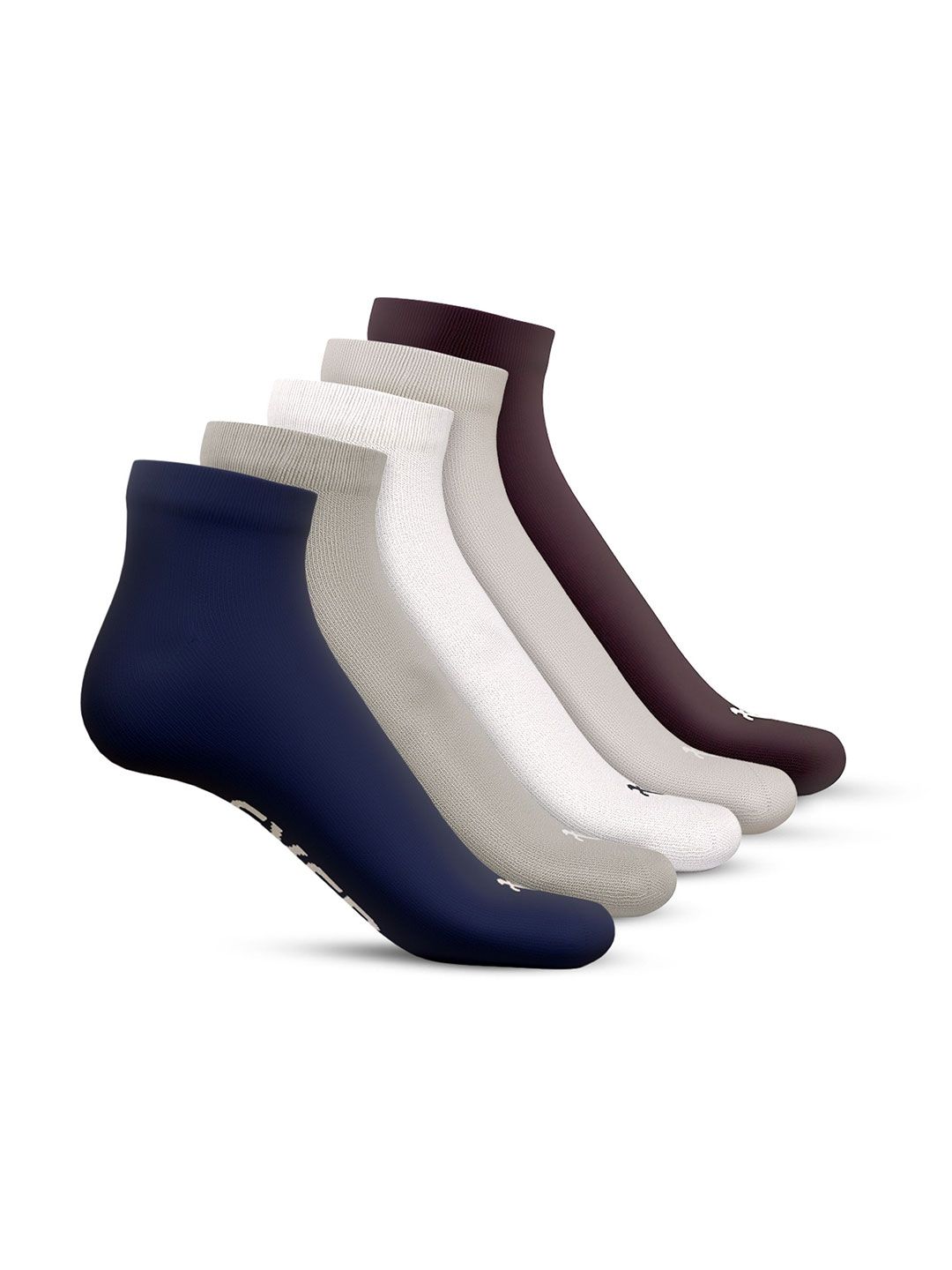 TalkingSox Unisex Pack of 5 Ankle Length Socks