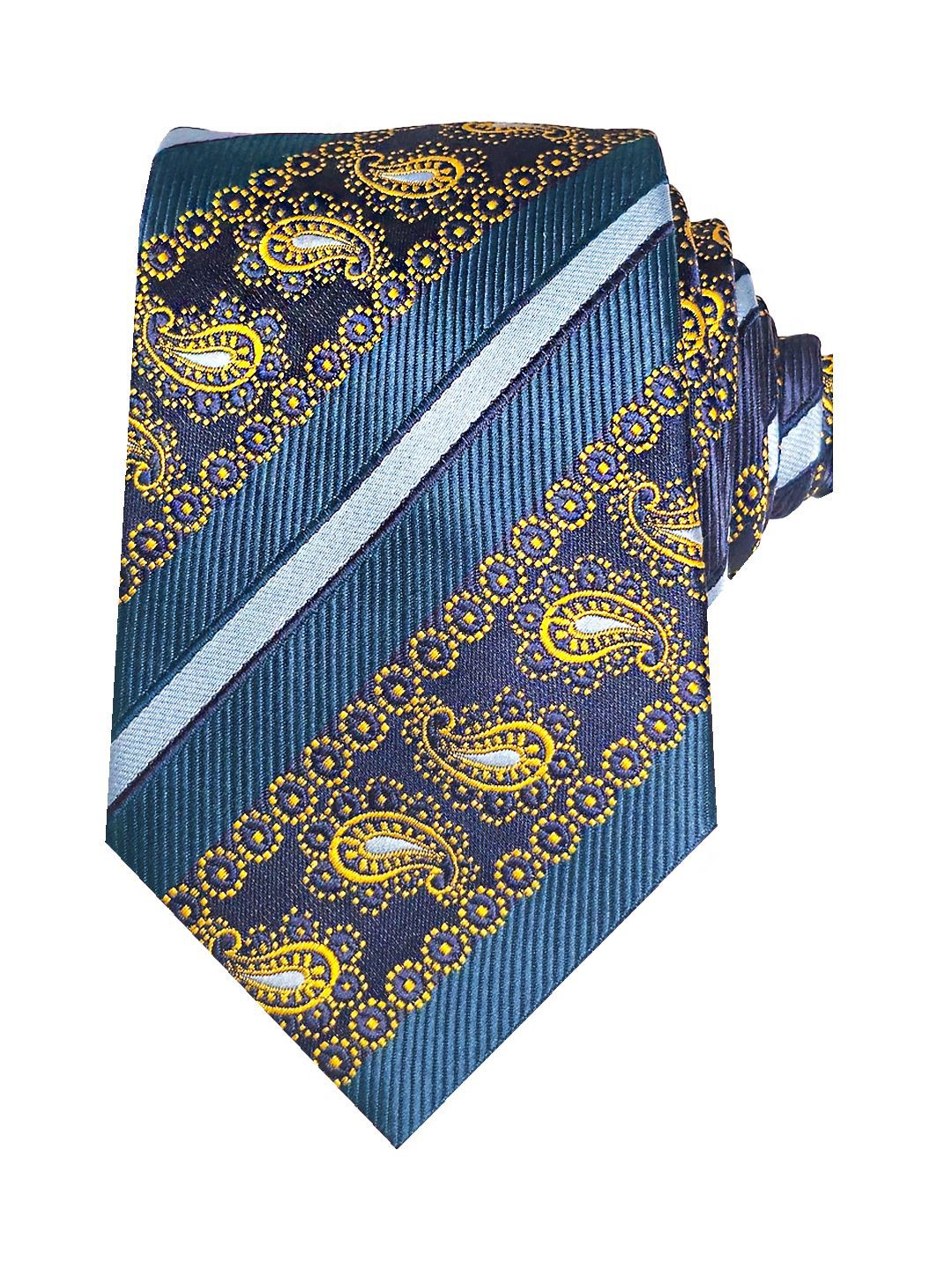 Leonardi Men Printed Skinny Tie