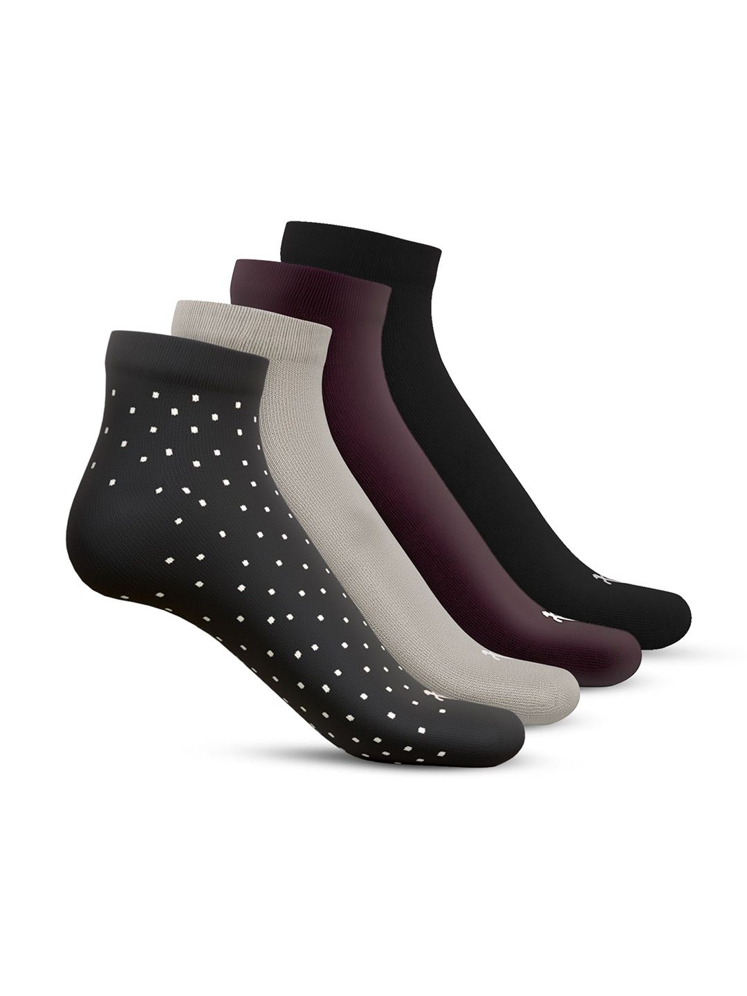 TalkingSox Unisex Pack Of 4 Ankle Length Socks