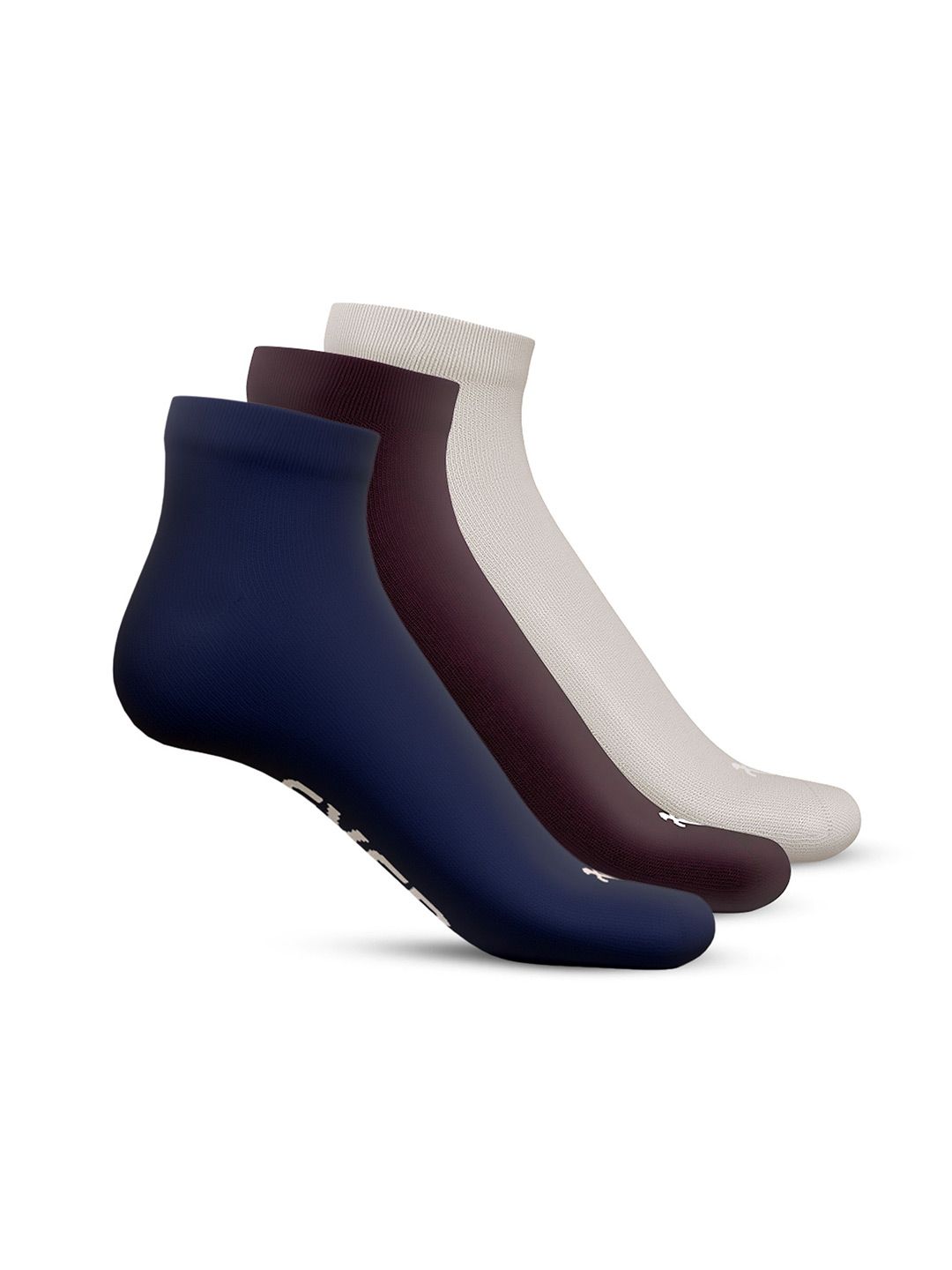 TalkingSox Unisex Pack of 3 Ankle-Length Socks