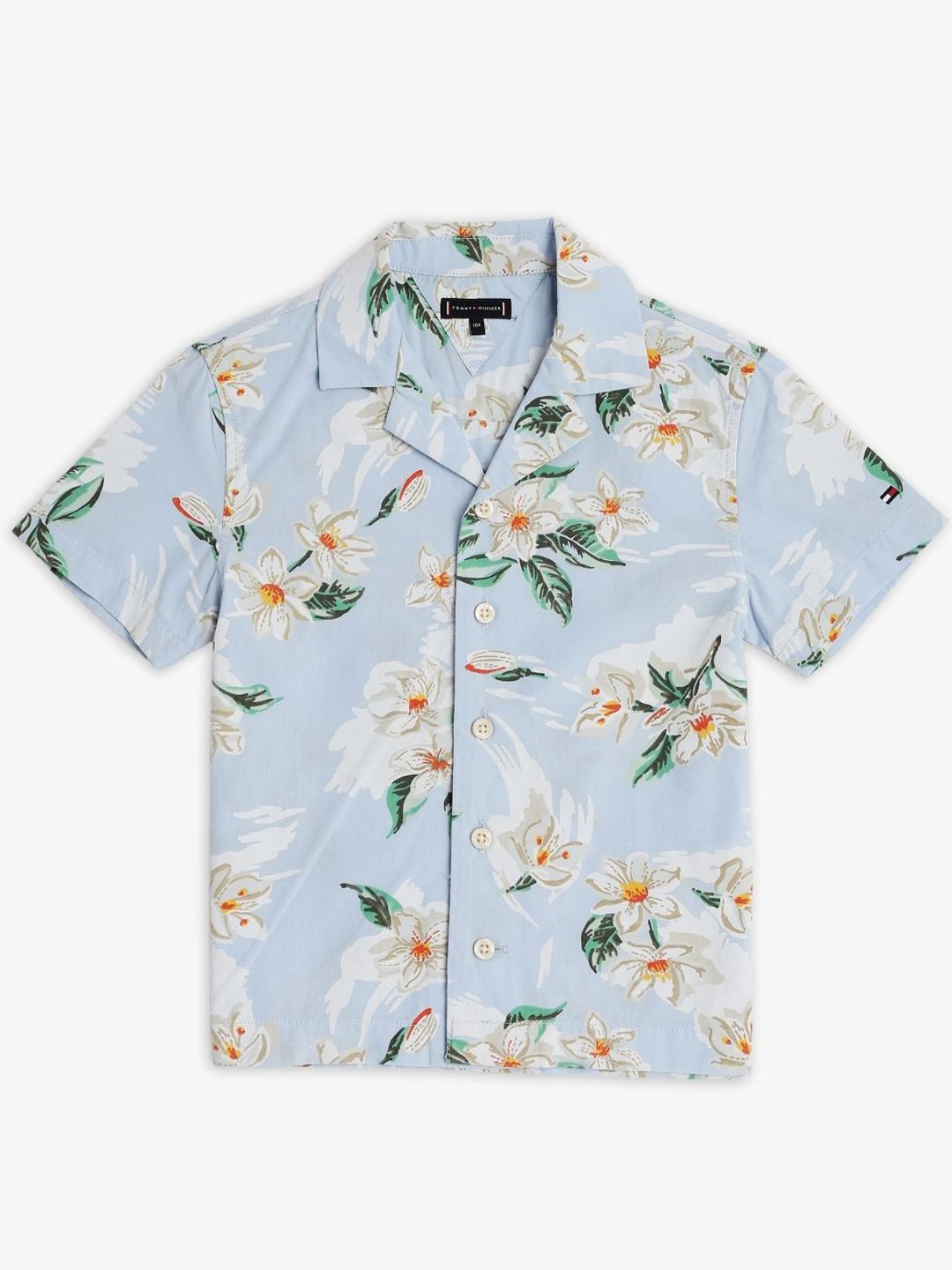 Tommy Hilfiger Boys Floral Printed Casual Shirt