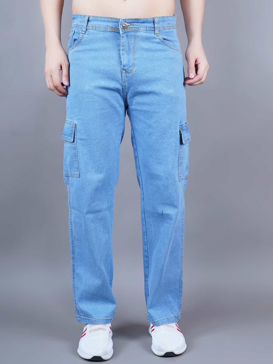 Moda Rapido Men Classic Regular Fit Mid-Rise Stretchable Jeans