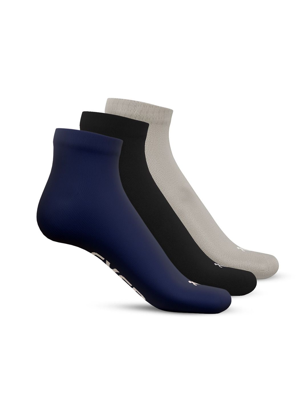 TalkingSox Unisex Pack of 3 Ankle-Length Socks