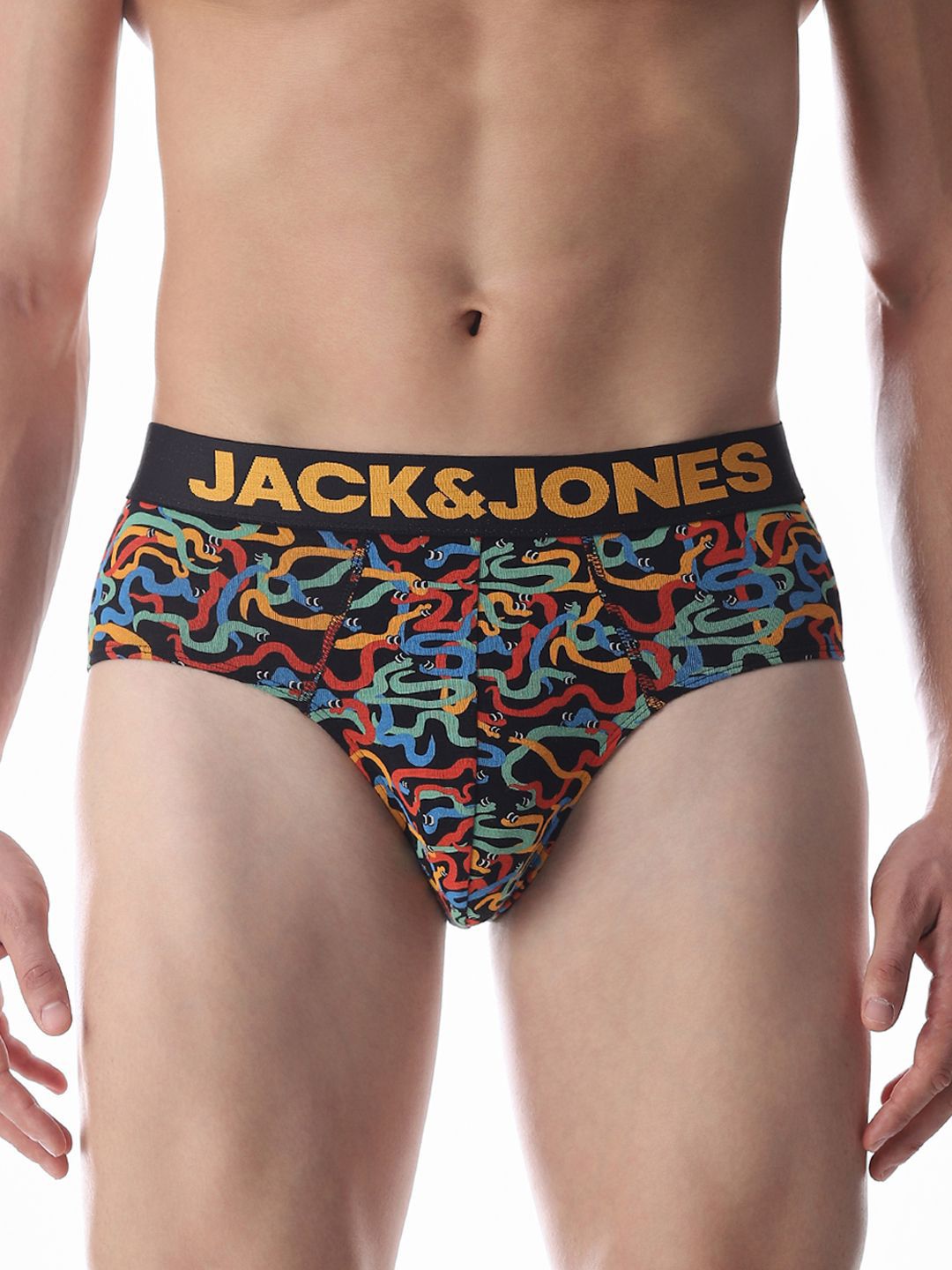 Jack & Jones Graphic Printed Basic Brief-9020067001