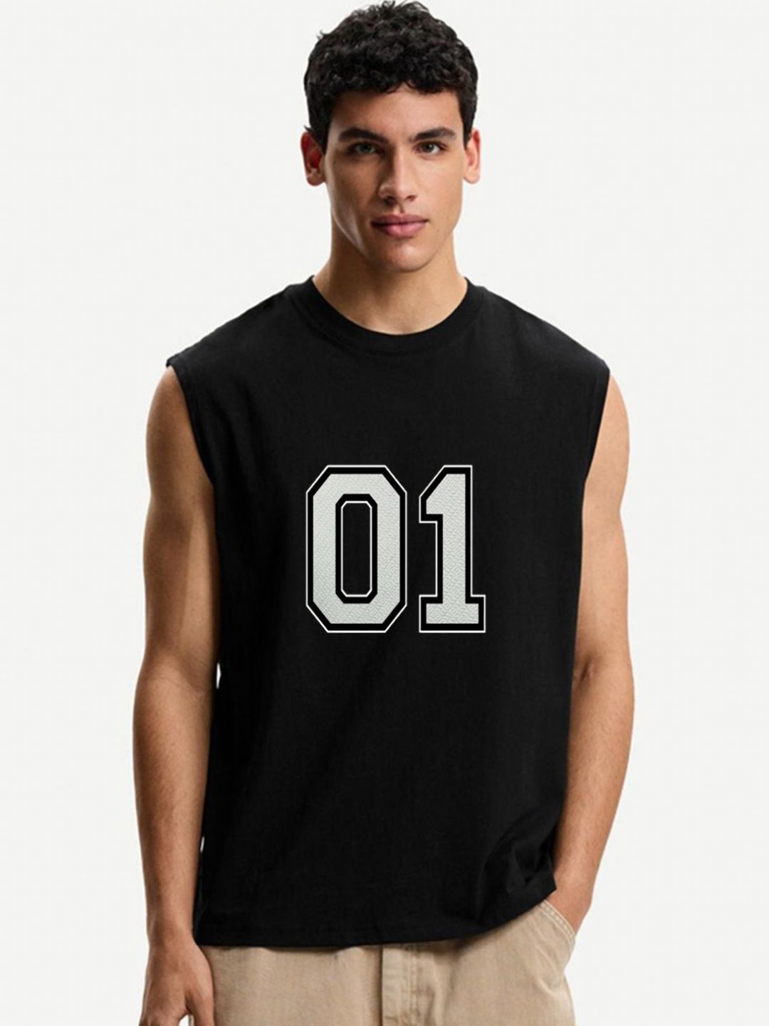 CLAFOUTIS Men Typography Printed Round Neck T-shirt