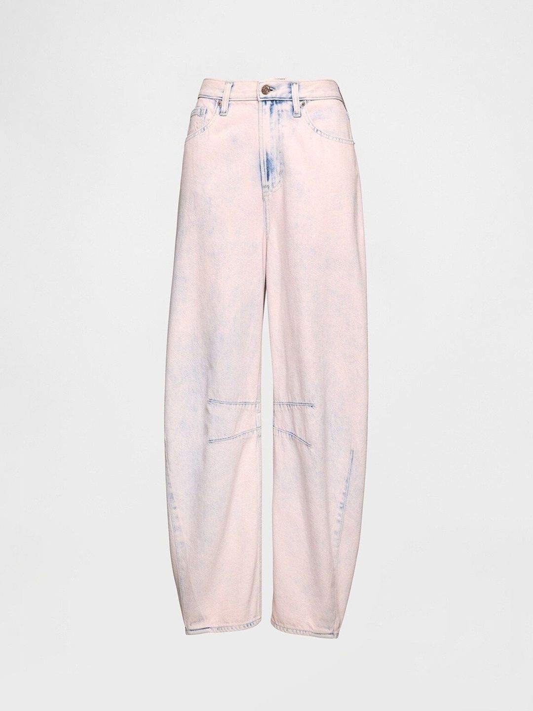 Mid-Rise Relaxed Fit Lightly Washed Regular Jeans