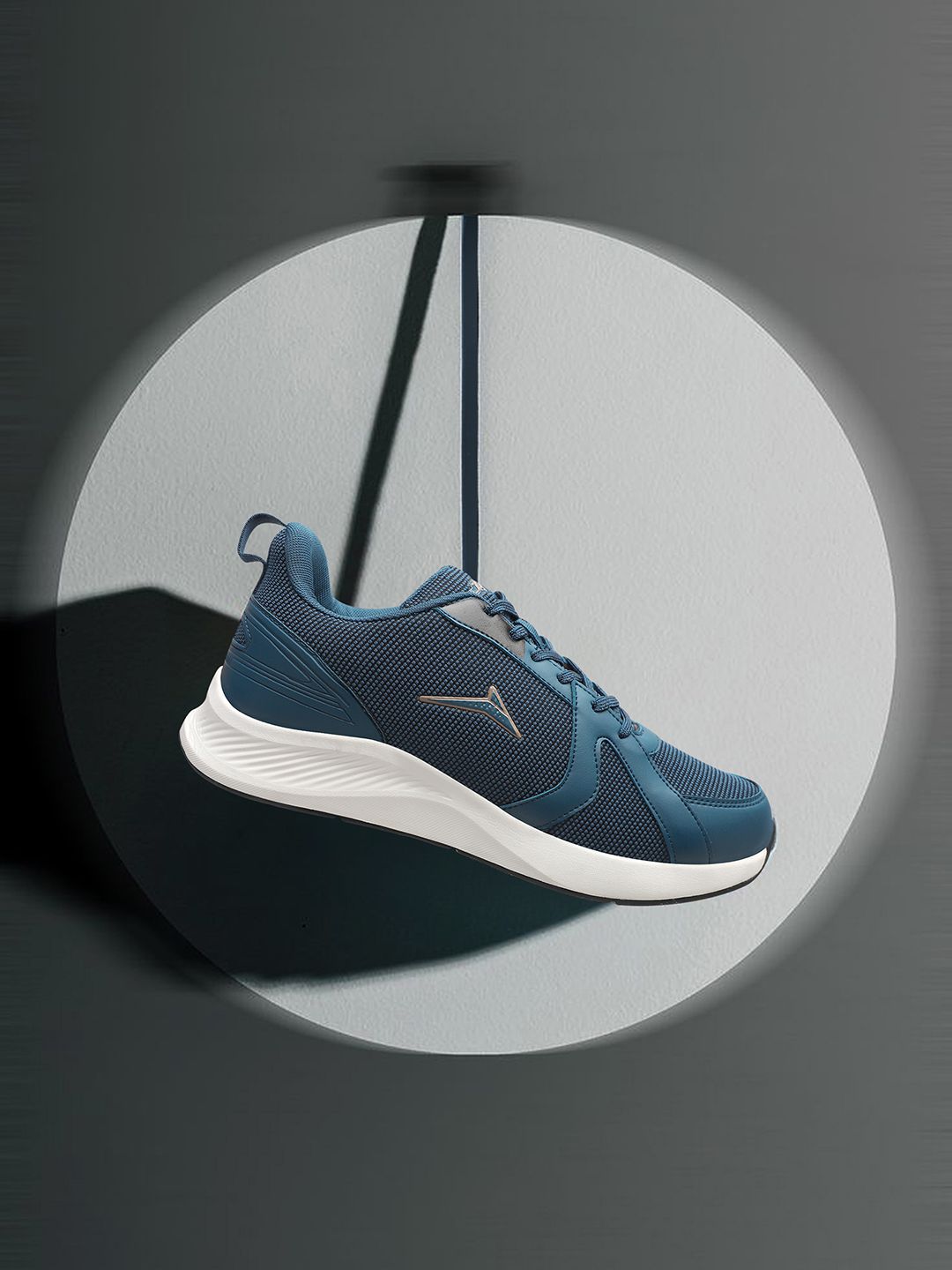 JQR Men Textured Mesh Lace-Ups Running Shoes