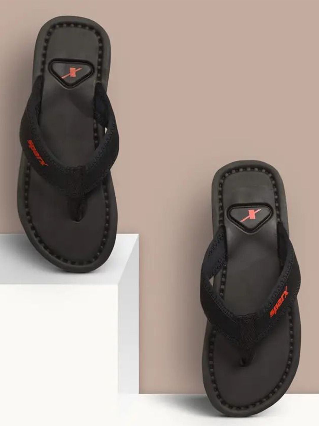 Sparx Men Solid Rubber Regular Thong Flip-Flops