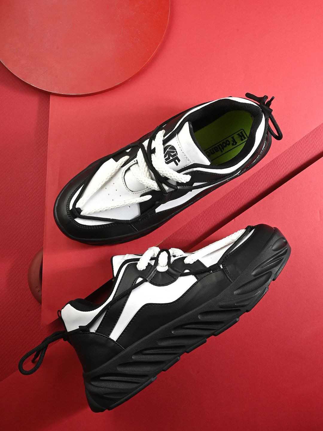 K Footlance Boys Colourblocked Casual Shoes