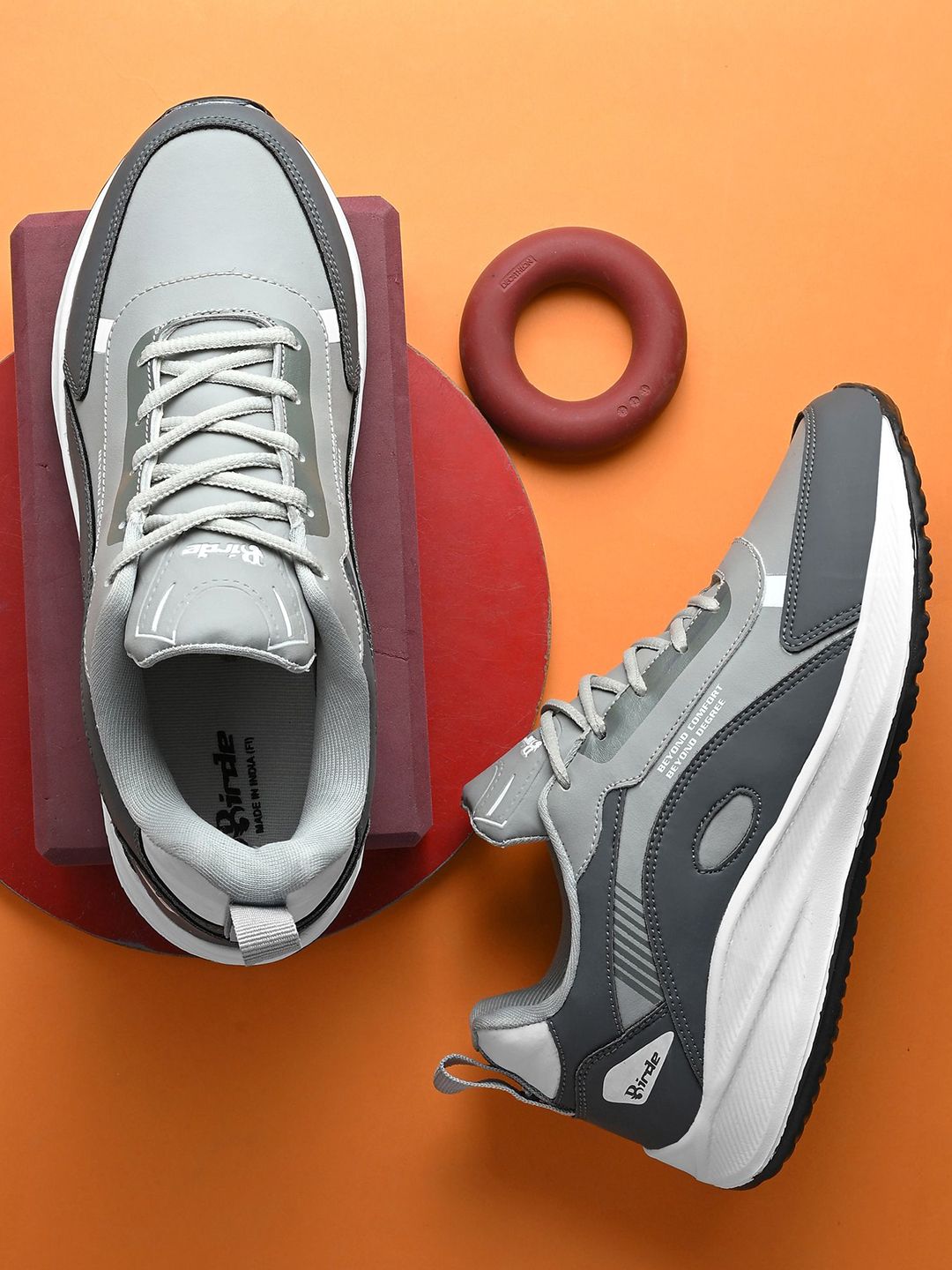BIRDE Men Advanced Chassis Walking Non-Marking Shoes