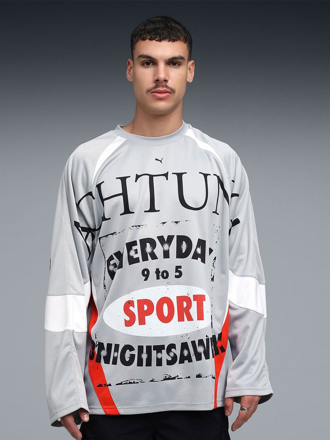 Buy Puma NINE TO FIVE Long Sleeves Jersey - Tshirts for Men