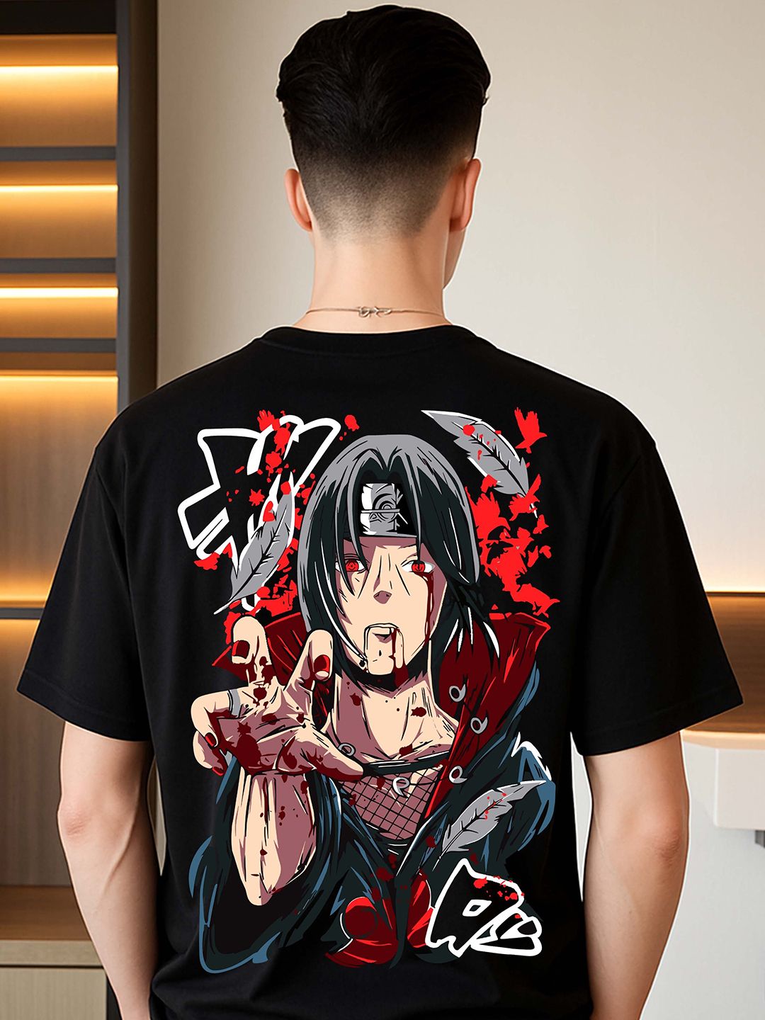 zentik Men Cotton Graphic Printed Regular Fit T-shirt