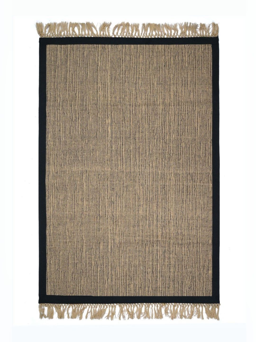 Saral Home Saral Home Brown Abstract Textured Anti-Skid Carpet