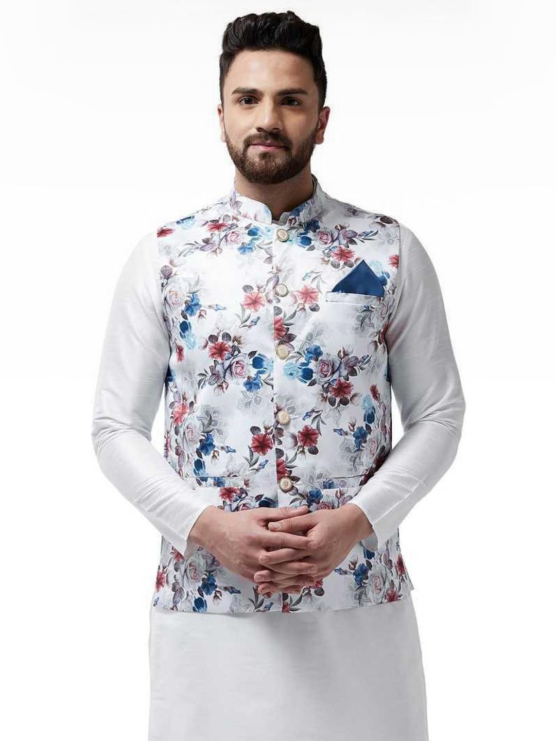 B BEN Sleeveless Self Design Men Jacket ()