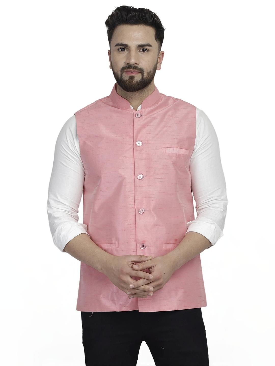 B BEN Sleeveless Self Design Men Jacket ()