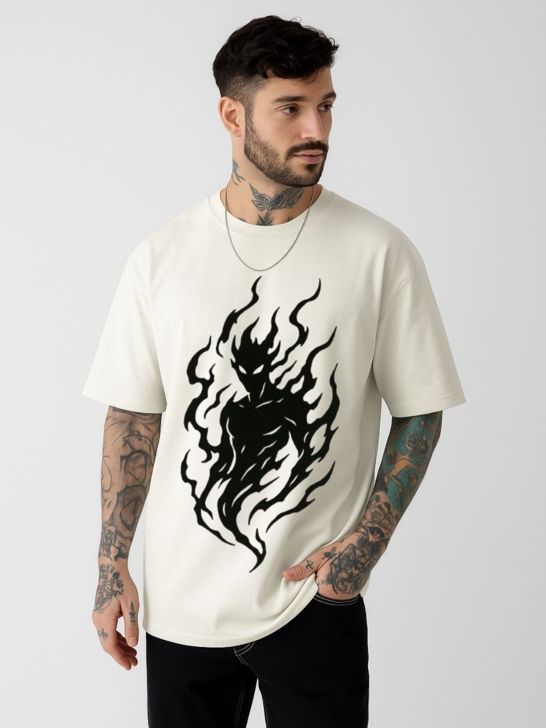 Be Crazy Men Printed T-shirt