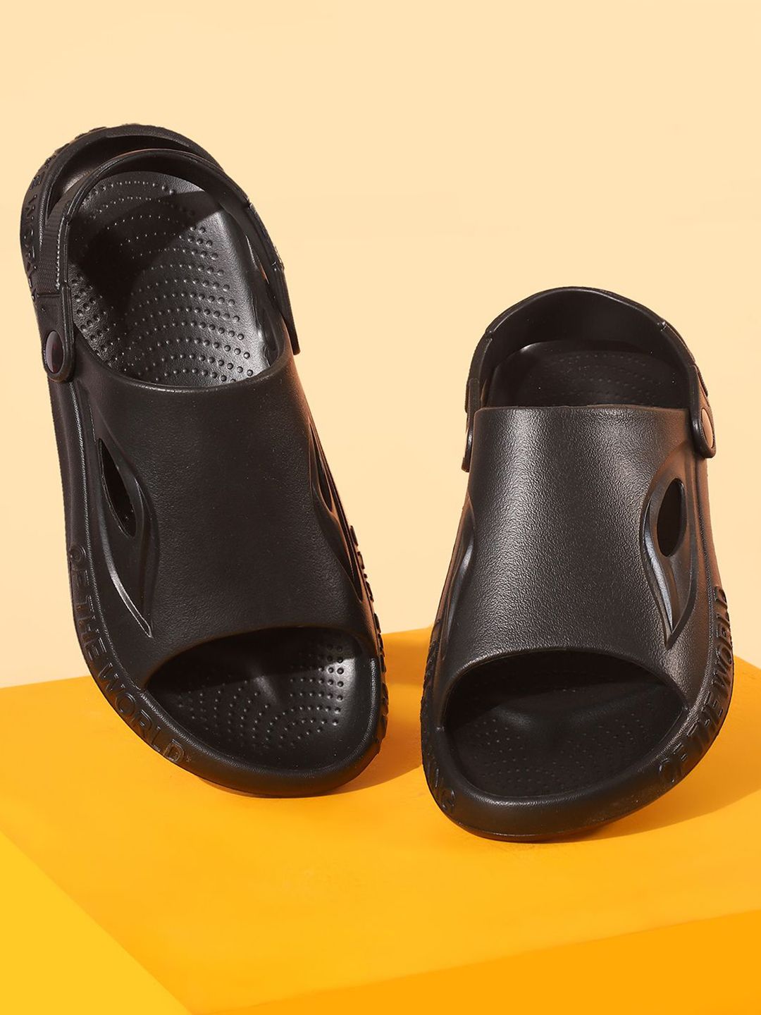 GRAGE Men Solid Rubber Sliders