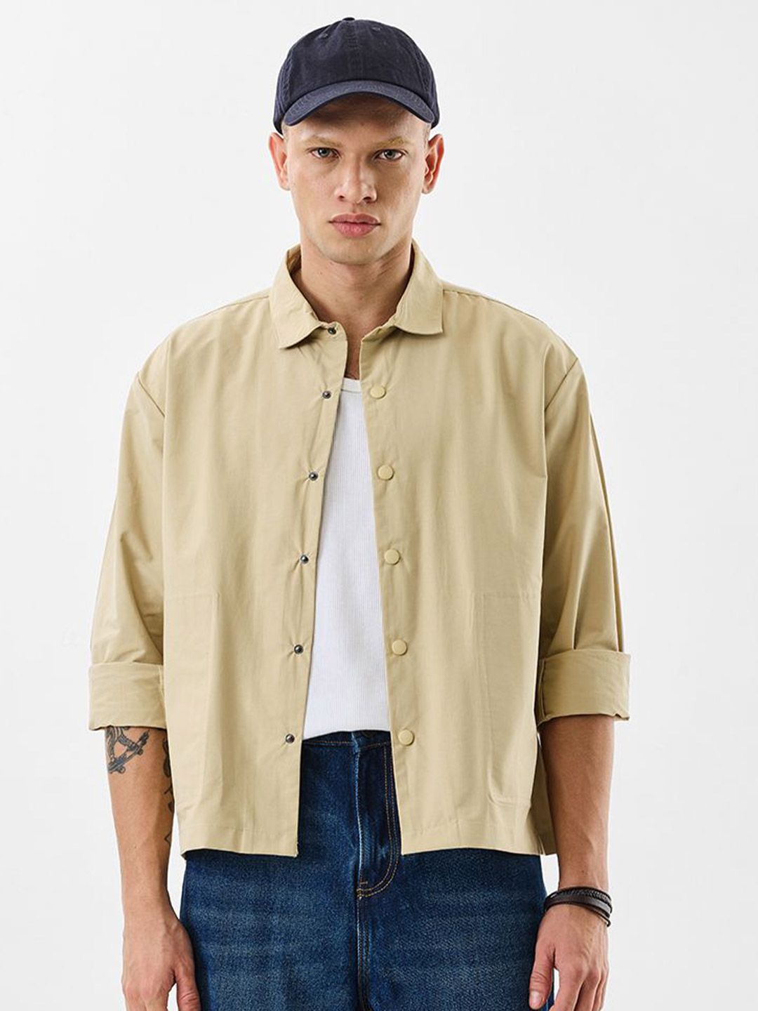 Snitch Men Solid Tailored Jacket
