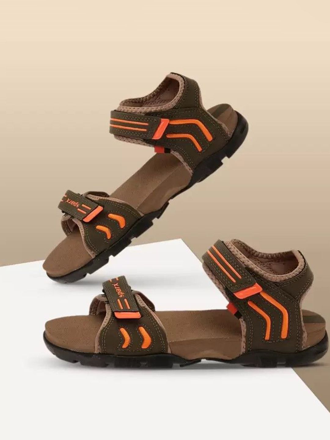 Sparx Men Velcro Regular Sports Sandals