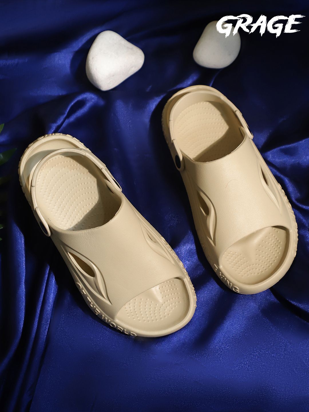 GRAGE Men Rubber Slingback Clogs