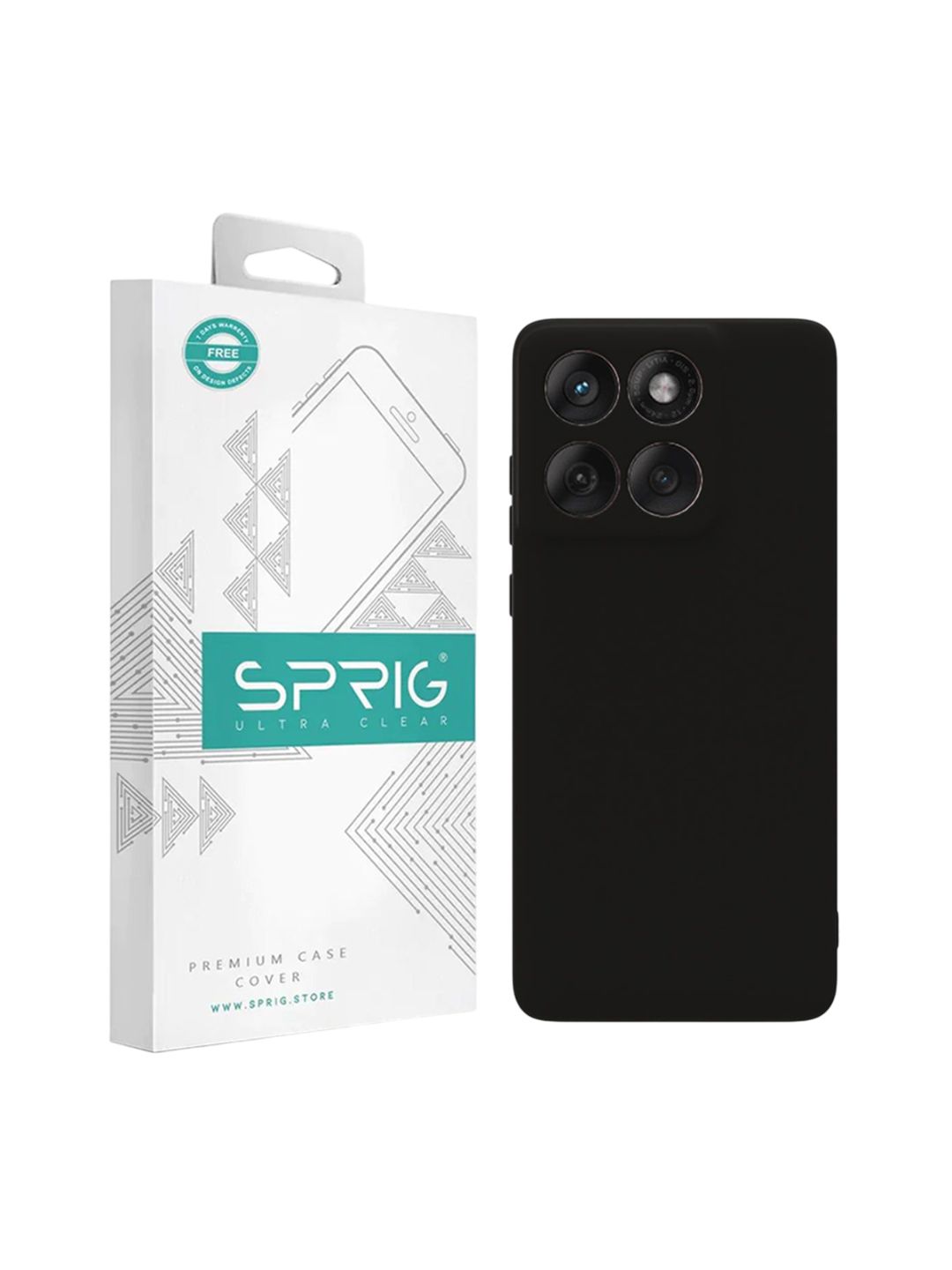SPRIG Moto Edge 60 Fusion TPEE Back Cover