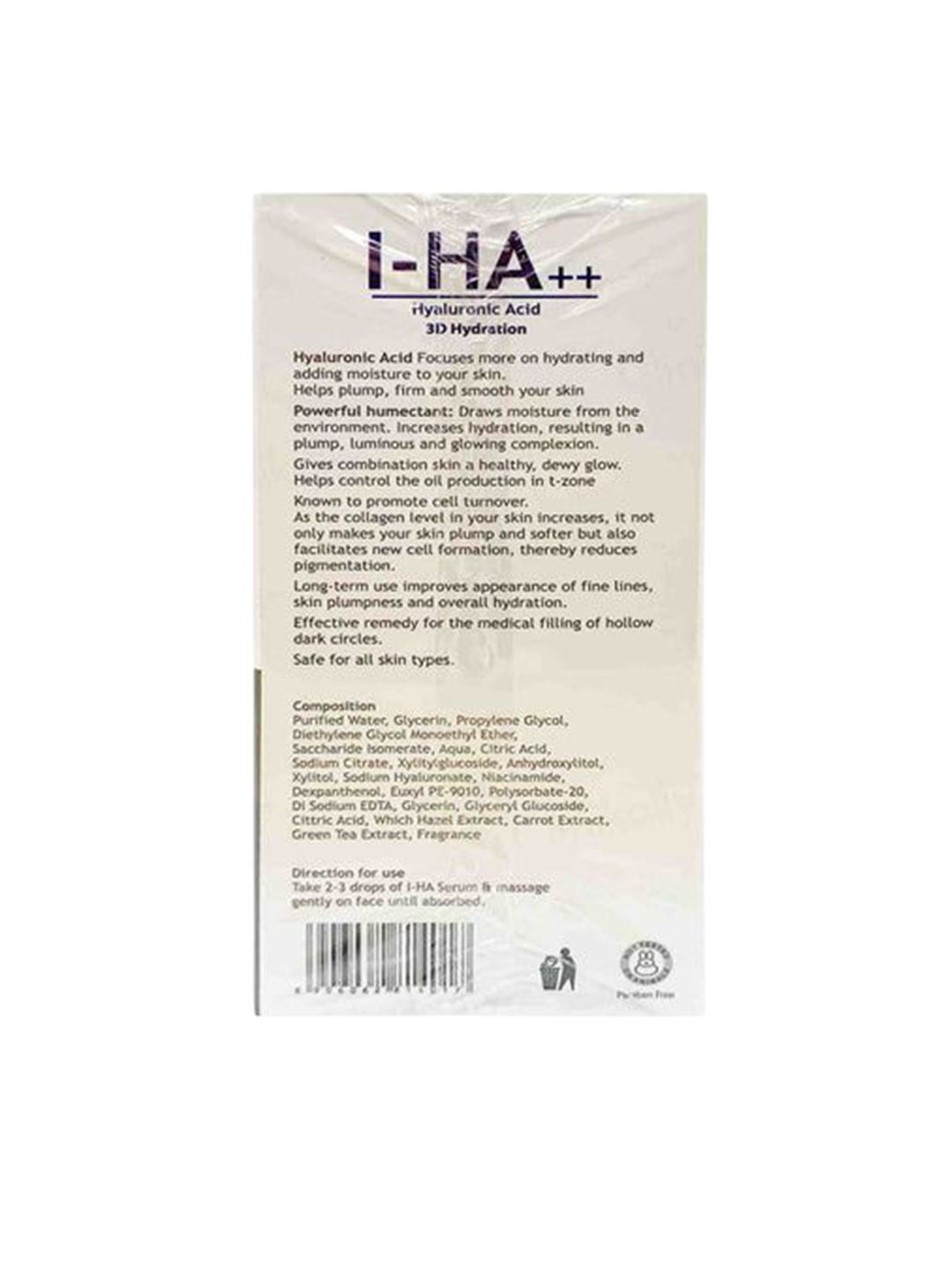 アイケア Haa Buy Azelia I-HA++ Hyaluronic Acid 3D Hydration Serum - 30 ml